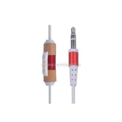 美观 环保舒适深圳mp4耳机 3.5接口木质调音耳塞图3