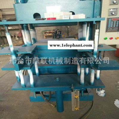 四柱式模压成型耳机硅胶帽机 耳机套平板硫化机 耳塞硅胶套制成机图2