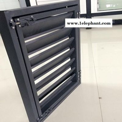 财旺厂家批发生产锌钢百叶窗 别墅防盗窗 遮阳防腐防锈百叶窗 一件代发交期保障图5