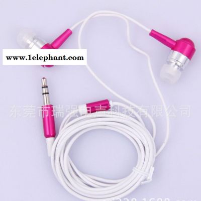 RQ-001金属入耳式手机MP3电脑小米耳机苹果耳塞东莞厂家批发图1