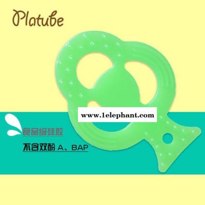 婴儿牙胶 宝宝磨牙棒 咬咬乐玩具儿童磨牙硅胶 牙咬胶图2