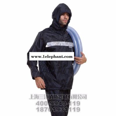 安大叔反光雨衣 D040雨衣 专业防护雨衣价格 高警示反光雨衣生产厂家图3
