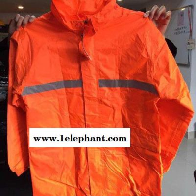 珠海拱北吉大香洲横琴金湾斗门唐家美洲豹雨衣代尔塔LB-006雨衣防水保暖反光条雨衣图3