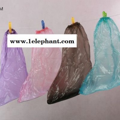 【谢太平】一次性雨衣PVC磨砂雨衣PVC加长防水鞋套 外出必备**大量现货 爱上雨天牌图3