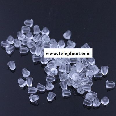 925纯银 DIY耳饰品配件专用 塑胶 硅胶耳堵 象胶耳塞子图3