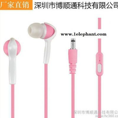 新款小面条手机耳塞 地摊**通用入耳式彩色电脑耳机图3
