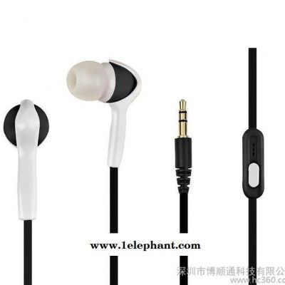 新款小面条手机耳塞 地摊**通用入耳式彩色电脑耳机图1