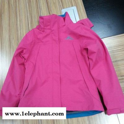 供应压胶服户外装冲锋衣 三层压胶雨衣图3