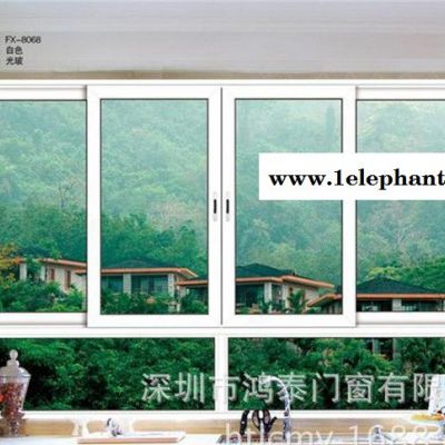 铝合金多轨道推拉窗 别墅门窗 防蚊防盗窗 隔音隔热推拉窗图3