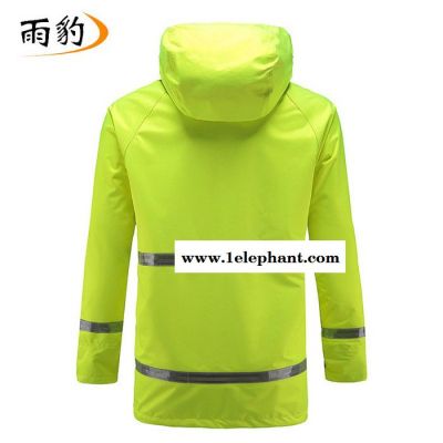 雨豹UB-026款复合布反光雨衣**防雨反光图4