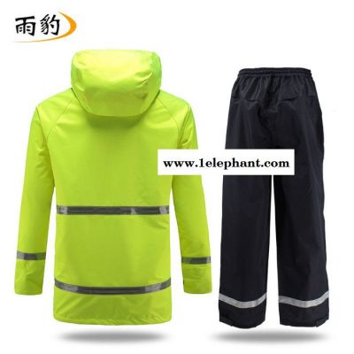 雨豹UB-026款复合布反光雨衣**防雨反光图2