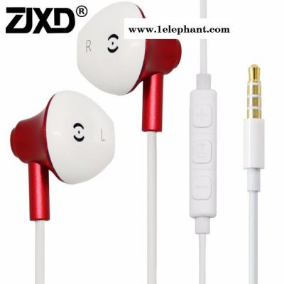 重低音入耳式耳机 金属耳机适用苹果三星华为线控手机耳机 工厂批发耳塞图3