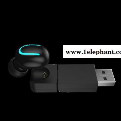 HBQ-Q13s无线单边蓝牙耳机运动颈跑步耳塞单入耳式双苹果迷你超小iPhone7X手机vivo华为oppo男女通用图1