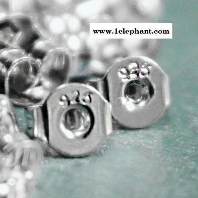 厂家批发 925纯银耳塞 耳钉 耳堵配件 耳冒 耳饰饰品混批100对/包图2