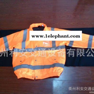 交通安全反光雨衣 反光棉衣 交通警示服图2