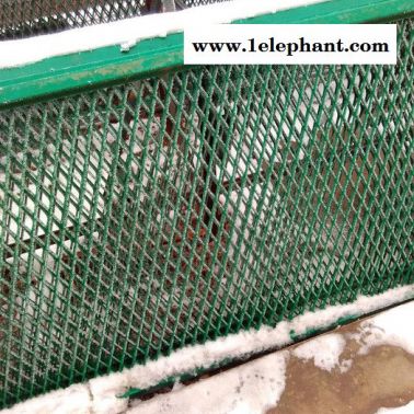 昌君 钢板网钢板网护栏钢板网防盗窗红色菱形拉伸网护坡网