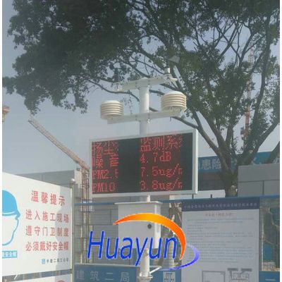 华纭HY-PM100 扬尘监测厂家工地扬尘监测设备PM2.5噪音监测仪 扬尘监测厂家图2