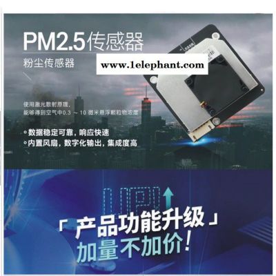 粉尘PM传感器 大气颗粒物监测传感器图1