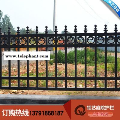 乾盾金属庭院护栏 铸铝合金别墅护栏栏杆铝艺术护栏阳台护栏铝合金防盗窗图3