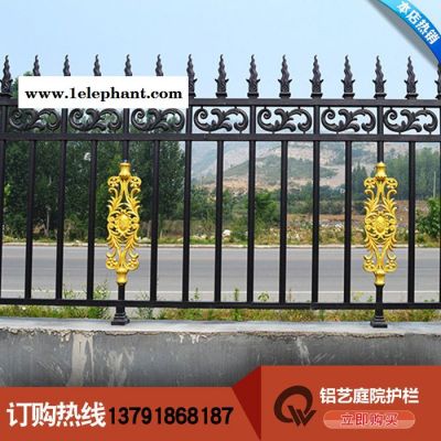 乾盾金属庭院护栏 铸铝合金别墅护栏栏杆铝艺术护栏阳台护栏铝合金防盗窗图4