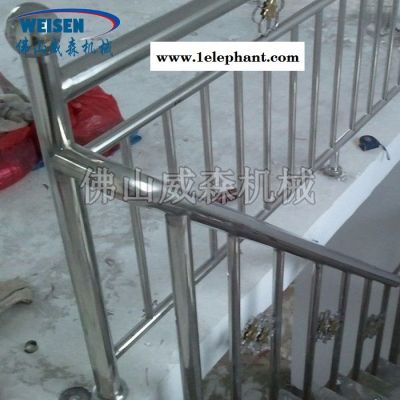 佛山威森专业推出S2-RO63 不锈钢液压冲孔机 防盗窗冲孔机 铁管铝管护栏冲弧机 护栏冲孔机器 市政工程液压冲孔机图7
