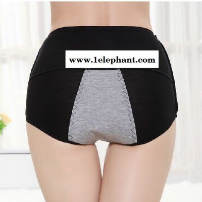 新品生理裤 经期防侧漏夜用生理内裤女批发 锦纶提花女士内裤无痕 ￥9.9图3