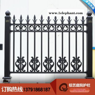 乾盾金属铝艺护栏 别墅围墙庭院铝合金护栏铸铝围栏杆栅栏防盗窗阳台护栏图2