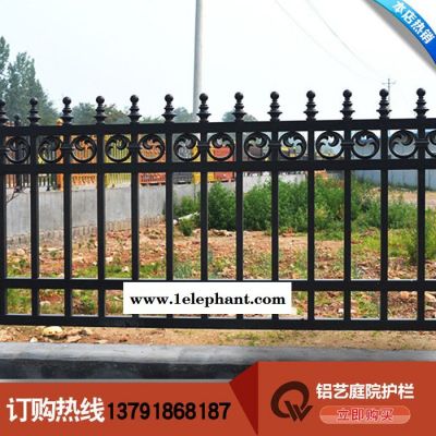 乾盾金属铝艺护栏 别墅围墙庭院铝合金护栏铸铝围栏杆栅栏防盗窗阳台护栏图4