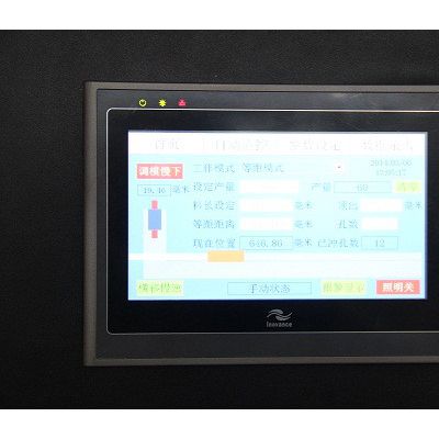 供应富兰科不锈钢防盗窗冲孔机 槽钢冲孔机图3
