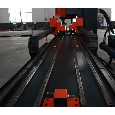 供应富兰科不锈钢防盗窗冲孔机 槽钢冲孔机图2