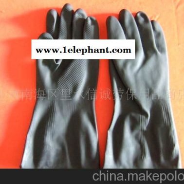 工业胶手套防护手套耐酸碱手套