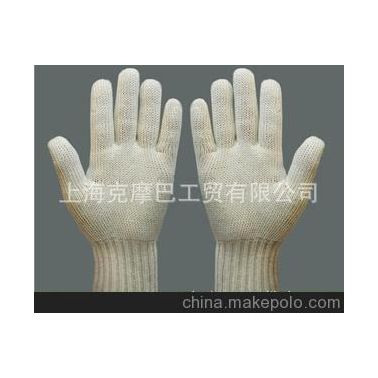 亚洲手型专用纯棉罗口手套