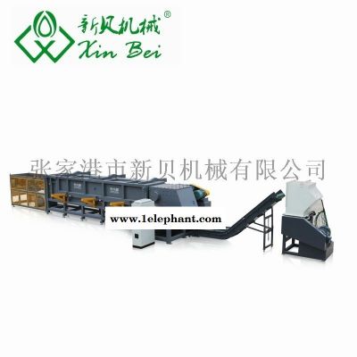 XB-W1200型卧式大口径PE燃气管材撕碎机图2