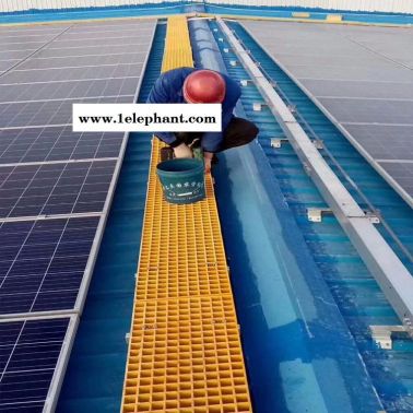 加强型玻璃钢格栅  新能源过道平台抗静电玻璃钢格栅板_协久