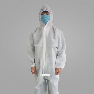 厂家直销防护服 防飞沫防尘透气轻便隔离服连体服防护服图2