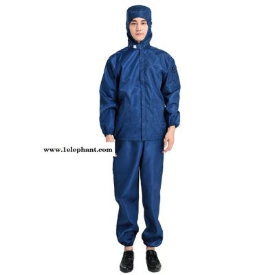 分体式连帽静电服定做 防尘服 大连思戴尔工作服供应 尺码全 颜色可定制 JDF201 SIDAIER图2