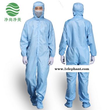 防静电连体服 无尘洁净车间条纹连体服 四连防尘工作服批量