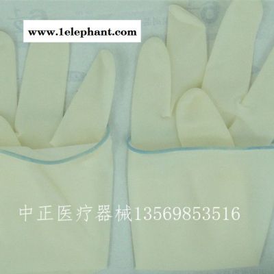 河南奥邦手术手套 一次性使用无菌手术手套 外科无粉有粉手套图4