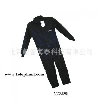 Salisbury HRC2级电弧连体防护服套装 全片上袖阻燃自粘搭扣套装图3