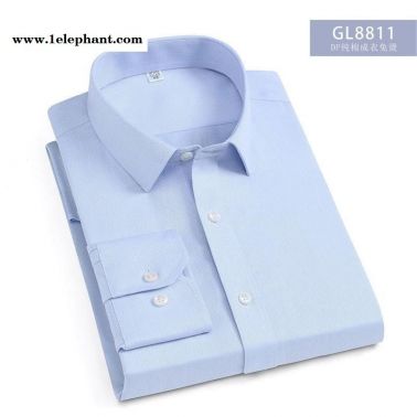 工服衬衫  工作服长袖衬衫 职业装衬衫 衬衫工作服 工将 厂家生产定制