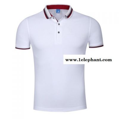 工作服定做 企业纯棉翻领T恤广告衫定制文化衫工作服工装印字刺绣logo图3