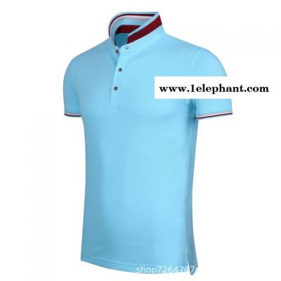 工作服定做 企业纯棉翻领T恤广告衫定制文化衫工作服工装印字刺绣logo图5