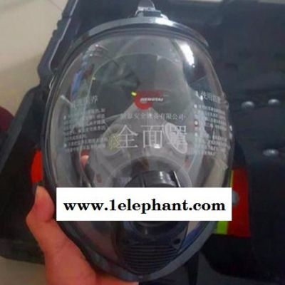 3C消防认证呼吸器配件RHZK6.8消防呼吸器面罩 救生器材全面罩图3