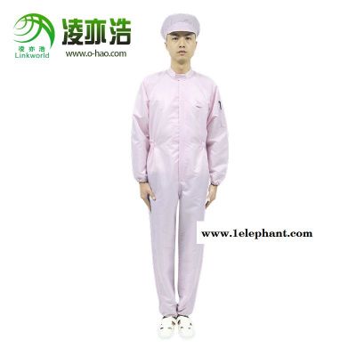 深圳南山凌亦浩厂家生产防静电服连体服凌亦浩厂家专注15年防静电产品质量保证图2