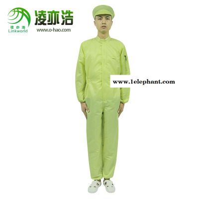深圳南山凌亦浩厂家生产防静电服连体服凌亦浩厂家专注15年防静电产品质量保证图3
