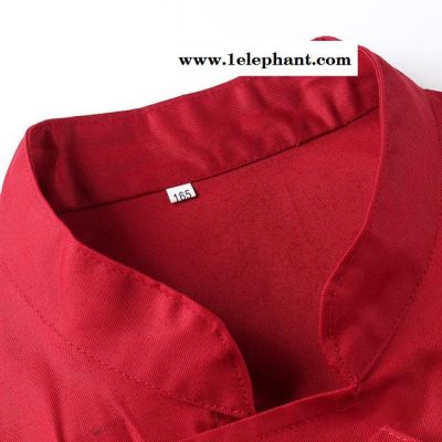 厨师服长袖男 酒店餐饮厨衣后厨厨房厨师工作服 秋冬装面点烘焙店服图4