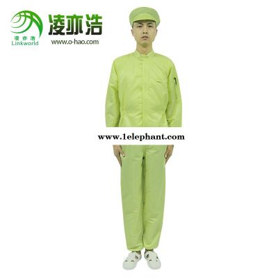 广州白云区凌亦浩厂家生产防静电服连体服凌亦浩厂家专注15年防静电产品质量保证图3