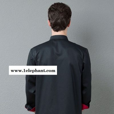 厨师工作服男女长袖 中餐厅酒店餐饮厨房厨师服 团体服图4