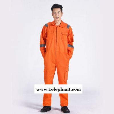 工厂店招代理商全棉阻燃连体工作服 反光连体服阻燃反光劳保服图4