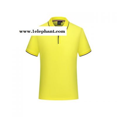 工作服定做  企业40支精梳棉翻领短袖专业定制工作服T恤广告衫文化衫工装图9